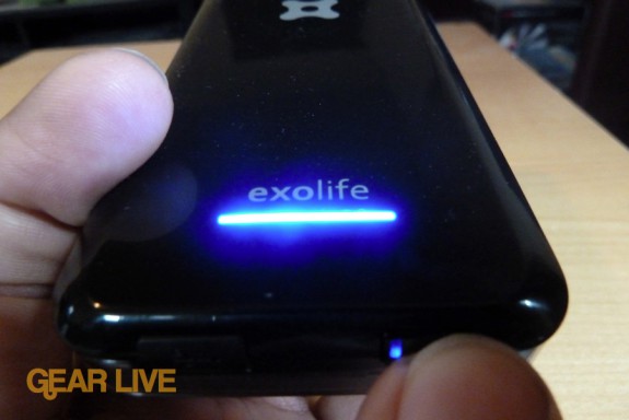 Exogear Exolife iPhone 4 battery case meter