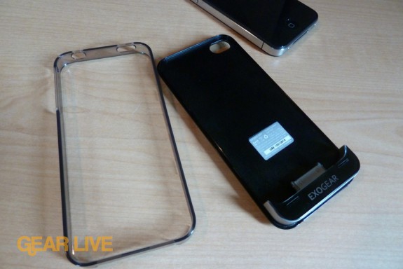 Exogear Exolife iPhone 4 battery case no bumper