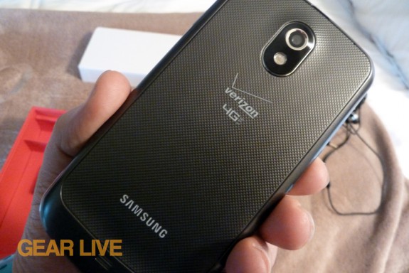 Galaxy Nexus rear