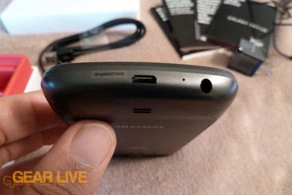 Galaxy Nexus USB port