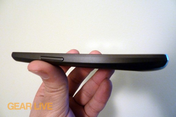 Galaxy Nexus left side