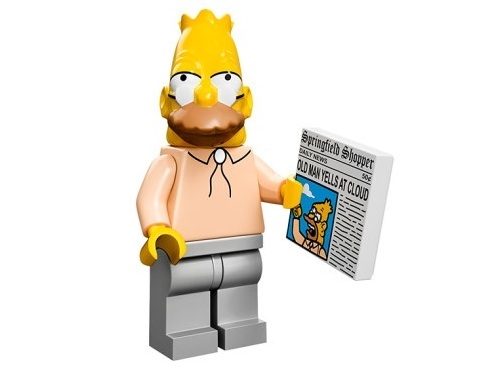 Grandpa The Simpsons Minifig