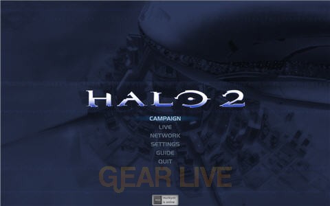 Halo 2 Main Menu