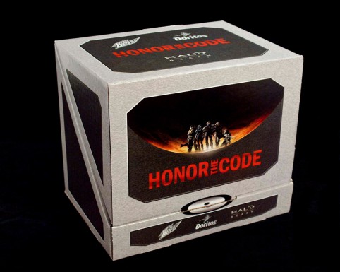 Halo: Reach Honor the Code box