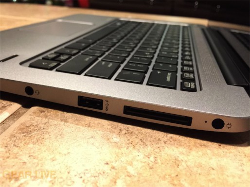 HP EliteBook Folio 1020: Aux ports, USB 3.0, dock