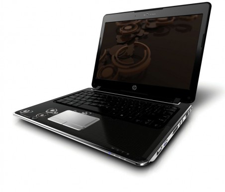 HP Pavilion dv2 Notebook right opened