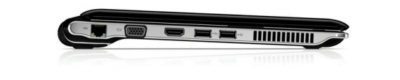 HP Pavilion dv2 Notebook left side ports