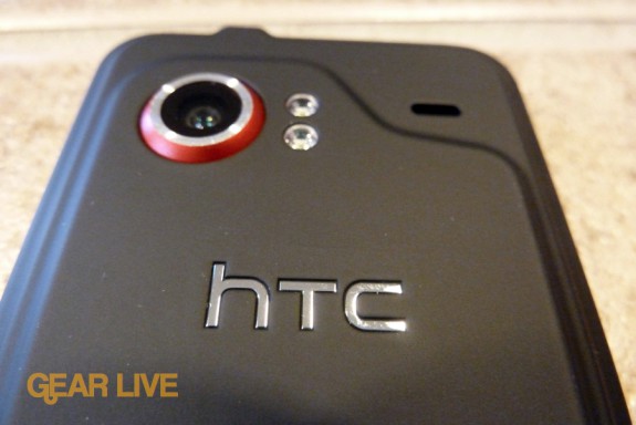 HTC Droid Incredible rear logo