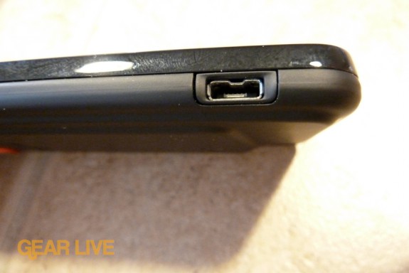 HTC Droid Incredible USB port