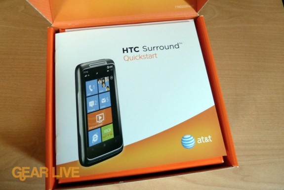 HTC Surround quick start guide