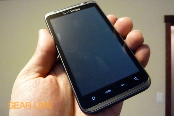 HTC Thunderbolt in-hand