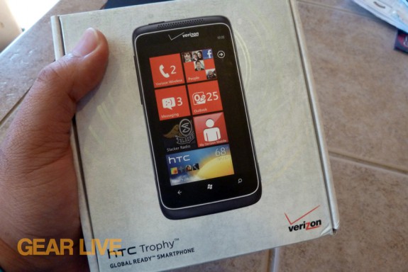 HTC Trophy box