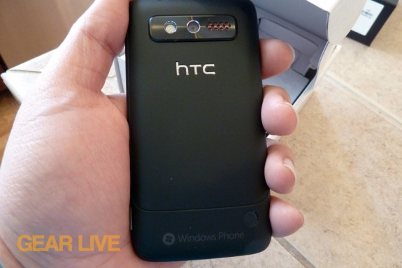 HTC Trophy rear