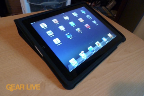 Apple iPad case: Typing stand