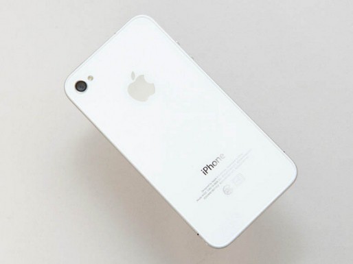 White iPhone 4 back