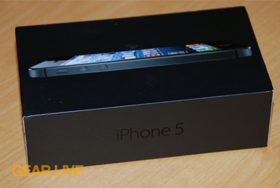 iPhone 5 black & slate box