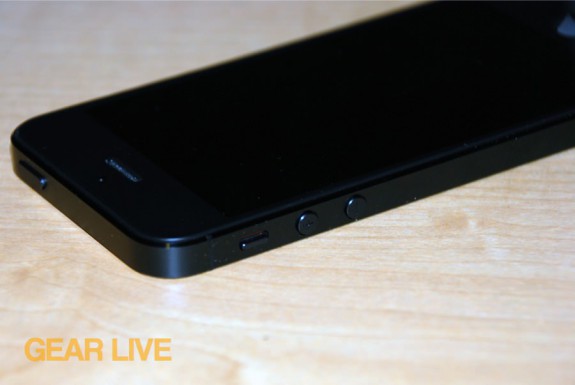 iPhone 5 black & slate top right