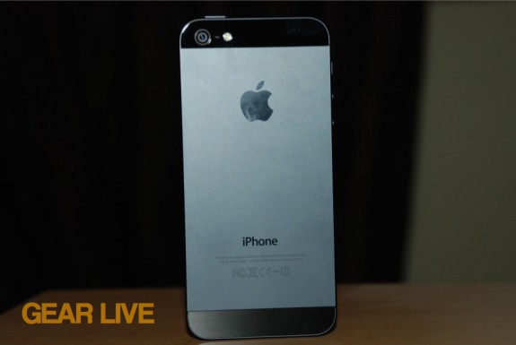 iPhone 5 black & slate back