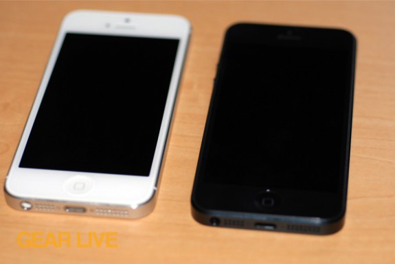 Black & White iPhone 5 front