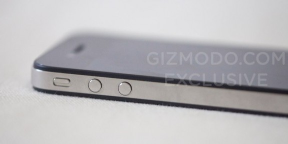 iPhone HD side buttons