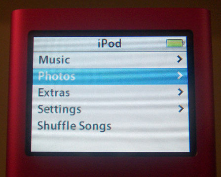 2G iPod nano Screen