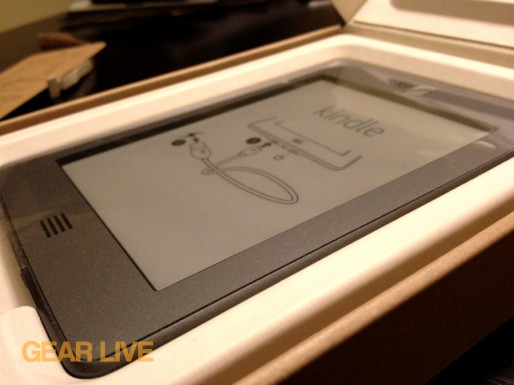 Kindle touch in box