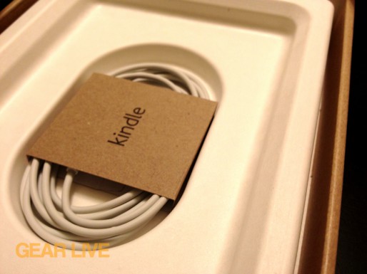 Kindle touch USB charger in box