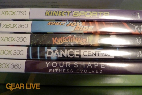 Kinect games for review