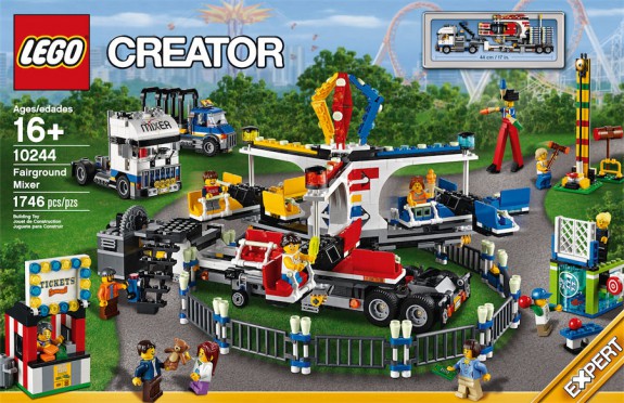 LEGO Fairground Mixer 10244 - Box Art