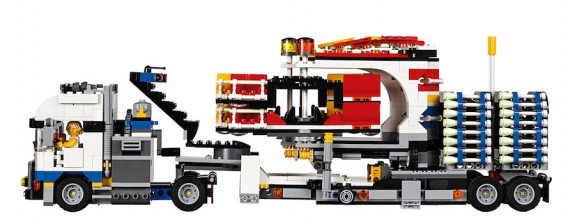 LEGO Fairground Mixer 10244 - Mixer Truck Full