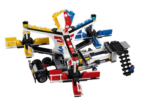 LEGO Fairground Mixer 10244 - Mixer Setup 3