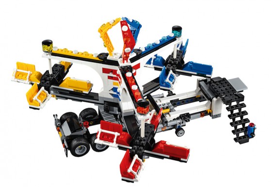 LEGO Fairground Mixer 10244 - Mixer Setup 5