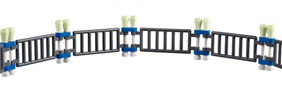 LEGO Fairground Mixer 10244 - Mixer Fence