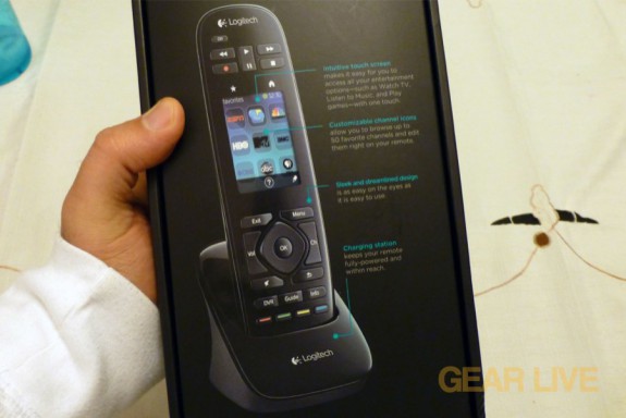 Logitech Harmony Touch box image