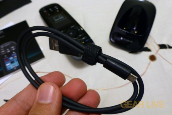 Logitech Harmony Touch USB cable
