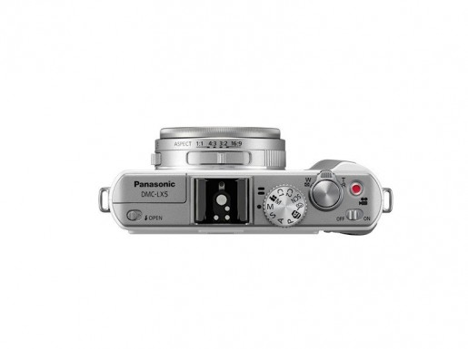 Panasonic Lumix LX5 top