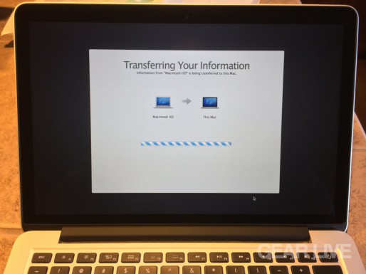 MacBook Pro (late 2013) data transfer