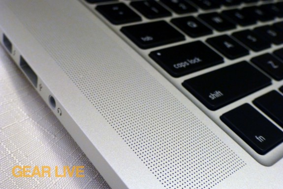 MacBook Pro with Retina display speakers