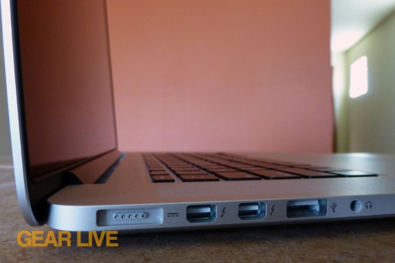 MacBook Pro with Retina display thin profile