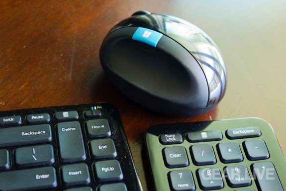 Microsoft Sculpt Ergonomic Desktop mouse