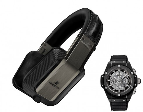 Monster Inspiration Hublot headphones with watch