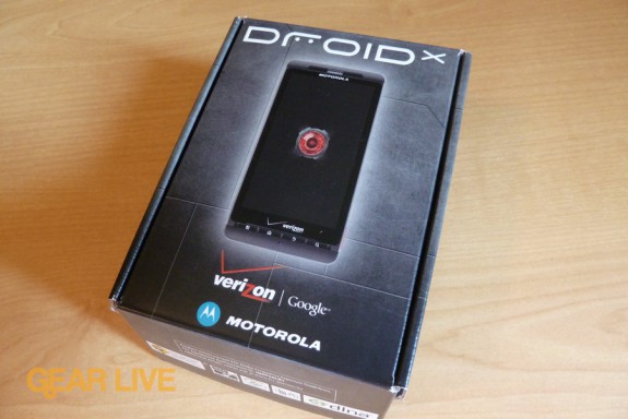 Motorola Droid X box