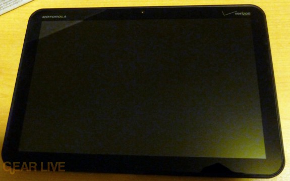 Motorola Xoom tablet screen