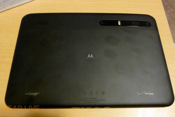 Motorola Xoom back