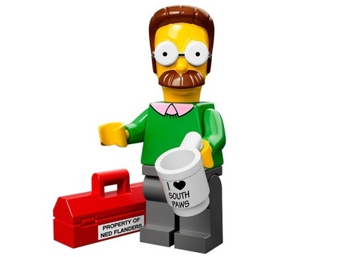 Ned Flanders The Simpsons Minifig