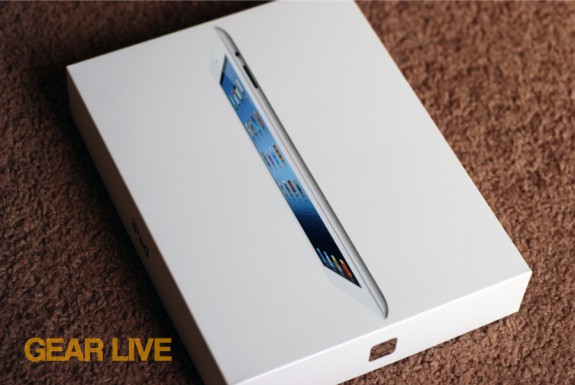 New iPad box