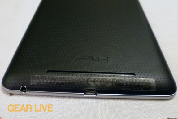 Nexus 7 rear speaker