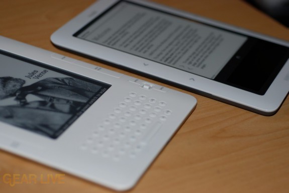 nook and Kindle together