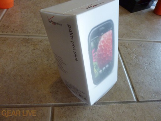 Palm Pre Plus box