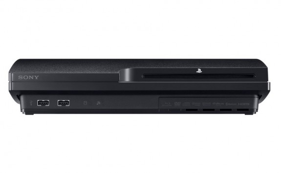 Front of the PS3 Slim